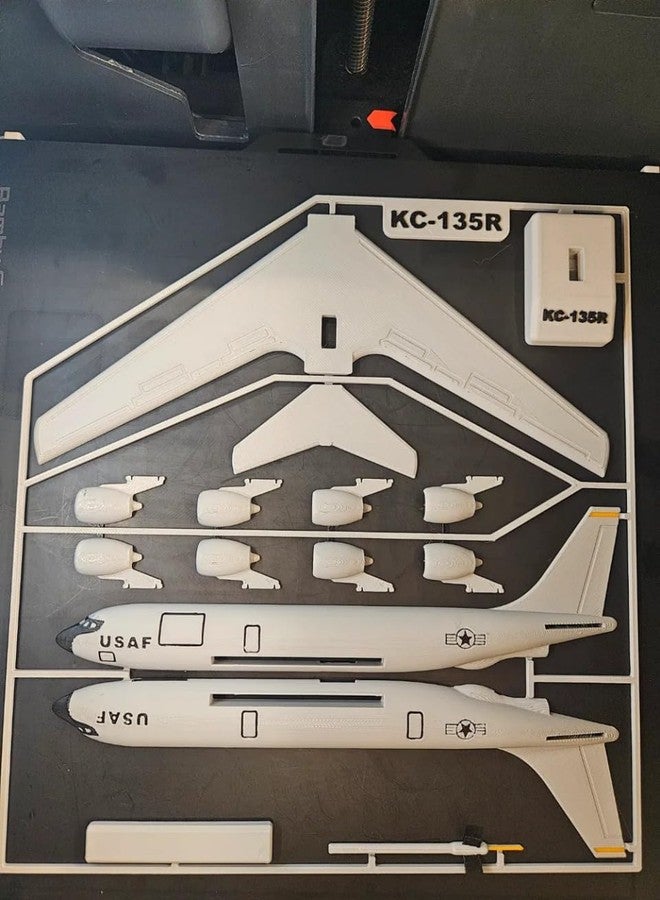Beoals USAF Military Aircraft Display Model, Diecast Scale Replica, Grey - Image 3